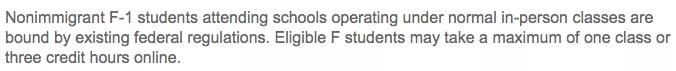 移民局出新規：在美留學生只上網課會被遣返!