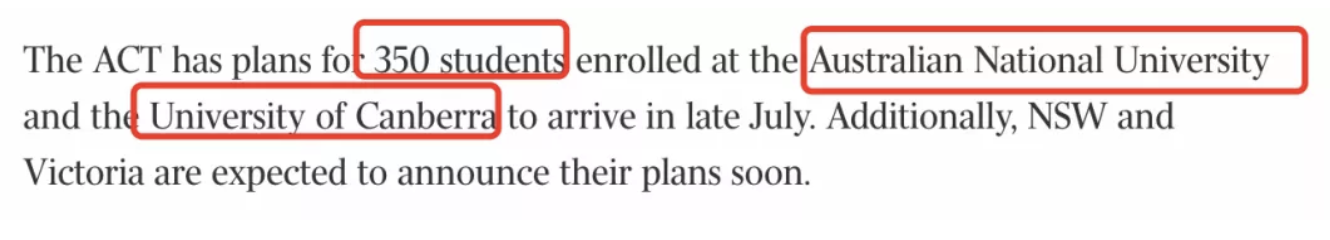 澳洲政府宣布計(jì)劃首批留學(xué)生9月入境！